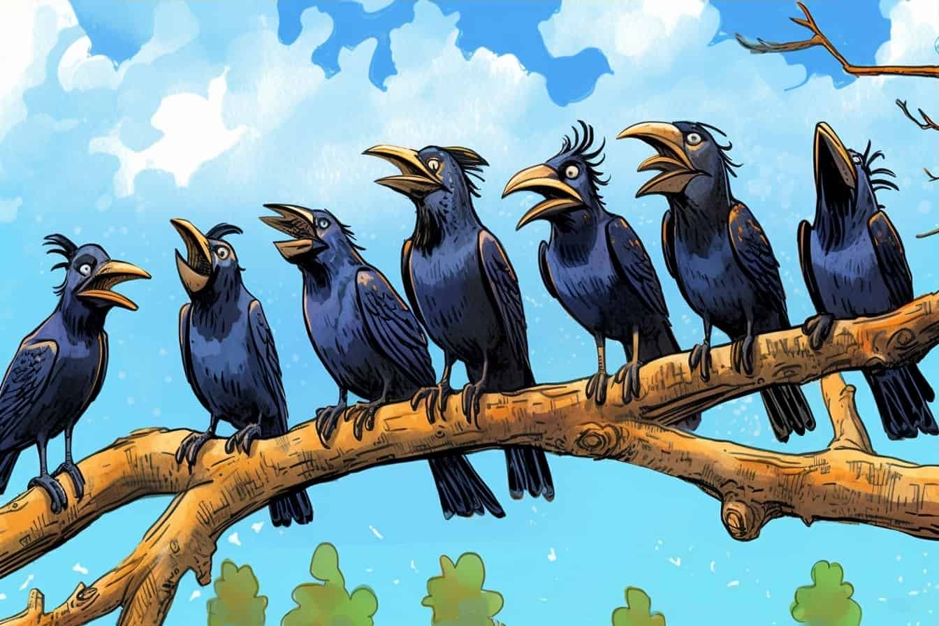 jokes about crows