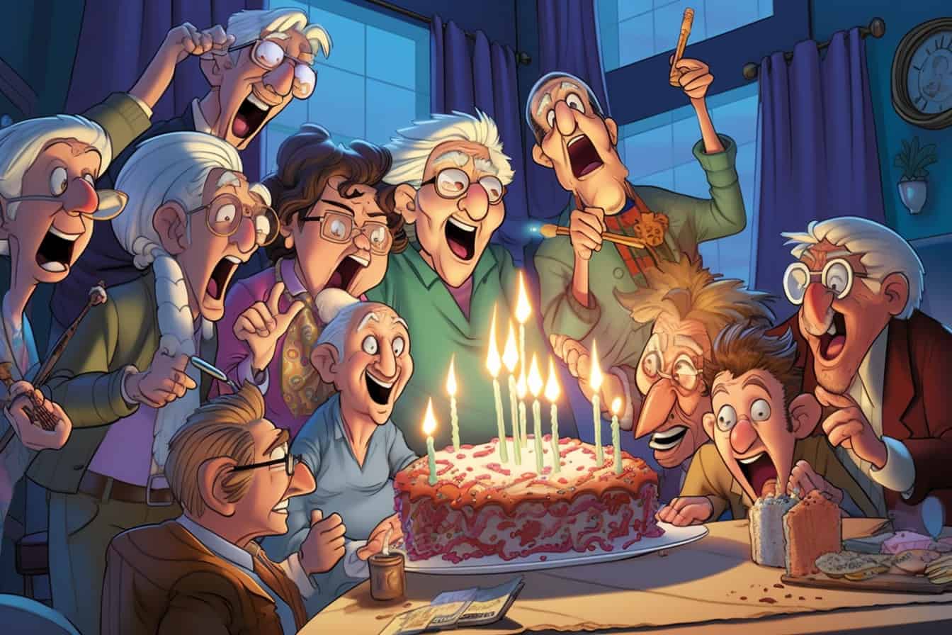 jokes about getting old birthday