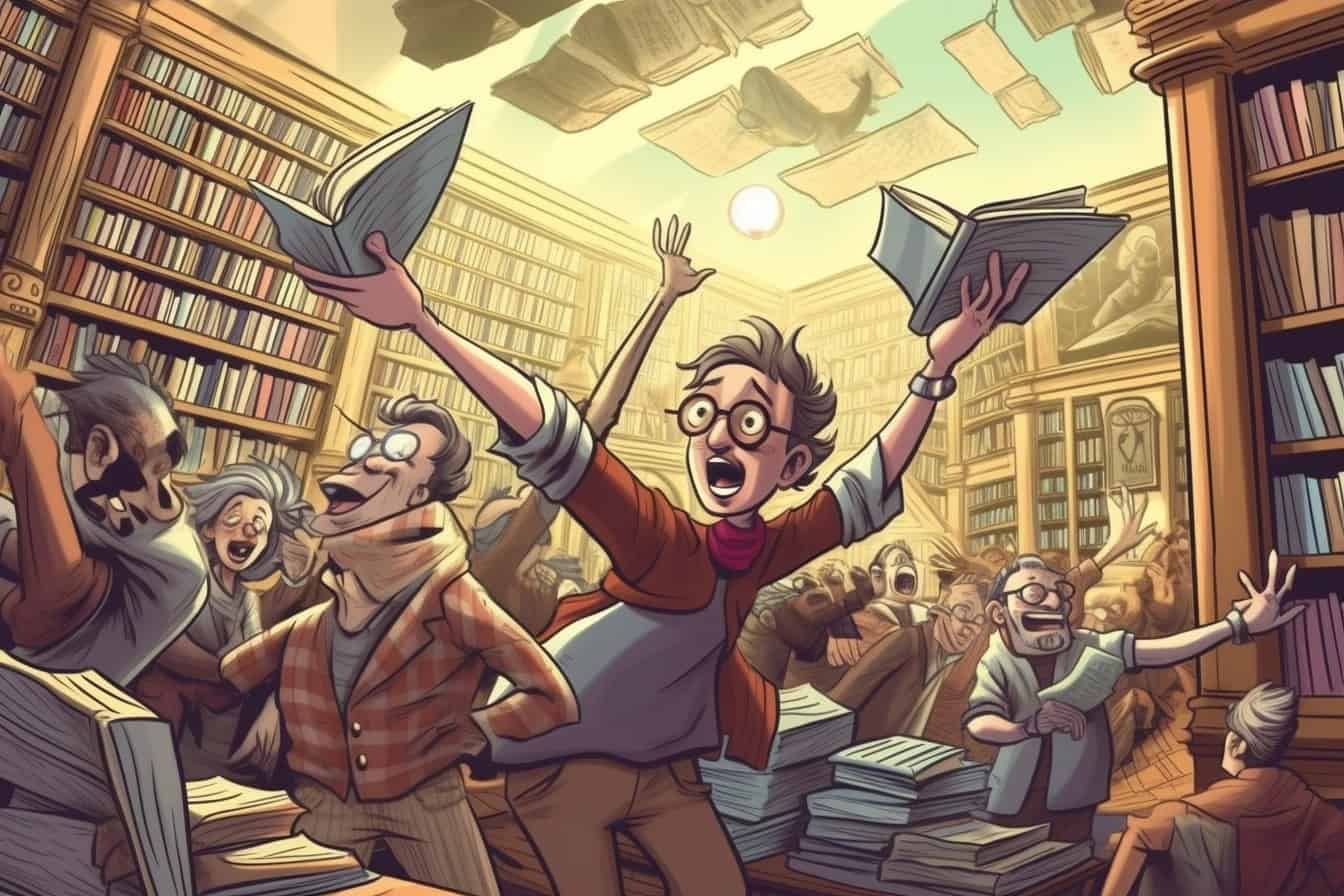jokes about libraries