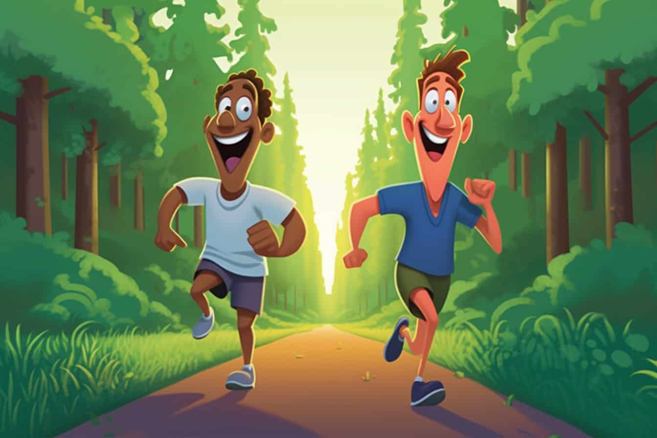 jokes about running